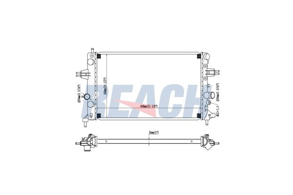 Su Radyatörü  Opel Astra G 4/5 Kapı (1998->)  VEKA 16-2137B