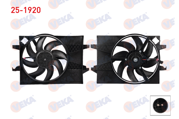 Radyatör Fan ve Motoru  VEKA 25-1920