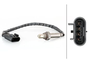 Oksijen (Lambda) Sensörü  HELLA 6PA 358 103-531  517744 55219791 51774422 55201161 552011610 55202416 1558873 9S519G444AA