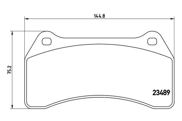 Fren Disk Balata Ön Jaguar XJ (X350/X358)(2003->)  MAGNETI MARELLI 363700436014