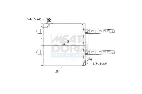 Klima Radyatörü  BEHR 8FC 351 037-421
