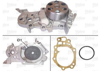 Devirdaim Su Pompası  VALEO 506968  2101000QAH 2101000QAK 2101000QAL 2101000Q0G 21010-00Q0G 210101832R 21010-1832R 2101000Q1E 2101000Q1G 2101000Q0A 21010-00Q0A 21010-00QAH 21010-00QAL 2101000QAR 21010-00QAR 8200042880 8200238333 8200397732 8200702750