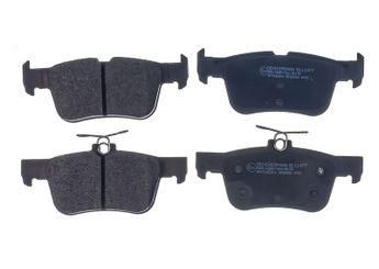 Fren Disk Balata Arka VALEO 671715  MEK1GJ2M008AA 2209329 2247444 2367295 2494035 5181858 5333787 5333798 5341206 DG9C2M007BA DG9C-2M007-BA DG9C2M007BB DG9C-2M007-BB DG9C2M007DB DG9C-2M007-DB DG9C2M007GA DG9C-2M007-GA KTJX612M007AEB KTJX61-2M007-AEB KTJX612M007AEC KTJX61-2M007-AEC KTJX612M007AED KTJX61-2M007-AED KTLX612M007BEA KTLX61-2M007-BEA