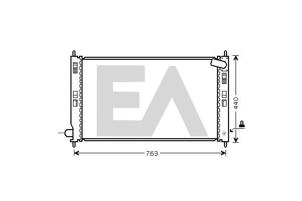 Su Radyatörü  Peugeot 4008 (01.2012->)  PSA ORJINAL 1608997980