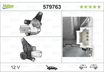 Silecek Mekanizma Motoru Arka VALEO 579763  8200001893