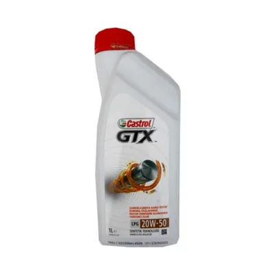Motor Yağı (1 Lt) GTX LPG 20W-50  CASTROL 132807