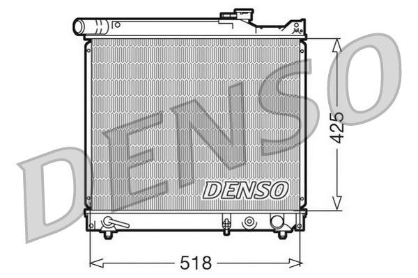 Su Radyatörü  DENSO DRM47012