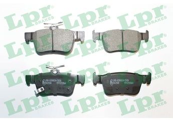 Fren Disk Balata Arka LPR 05P2064  43022TBAA0 43022TGHA01 43022TGNG02 43022TYFE01 43022TBAA02