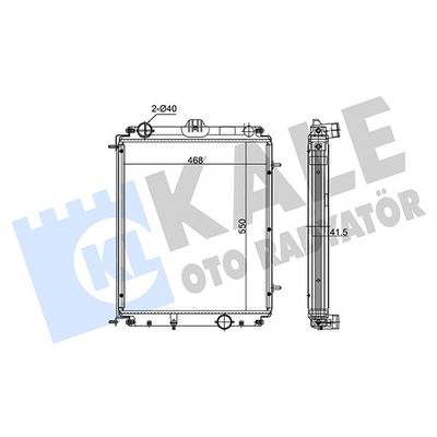 Su Radyatörü  KALE 241800