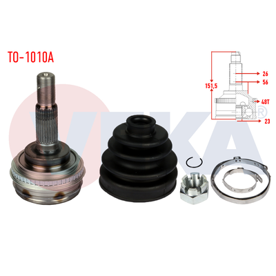 Aks Kafası Ön Dış Sağ veya Sol VEKA TO-1010A