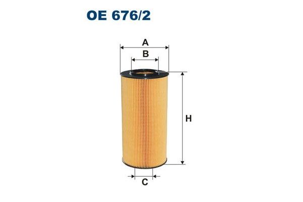 Yağ Filtresi  FILTRON OE 676/2