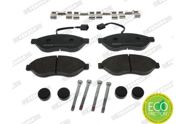 Fren Disk Balata Ön Fiat Ducato P.Van 30 (290)(04.2014->)  FERODO FVR1924
