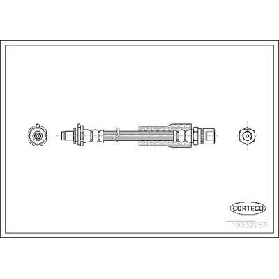 Fren Hortumu Arka Sağ Saab 900 Cabriolet (1994->)  CAVO C901 393A