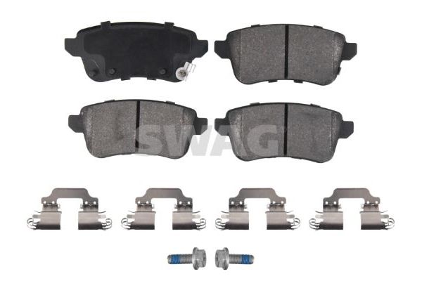 Fren Disk Balata Arka Renault Captur II (01.2020->)  SWAG 33 10 4224