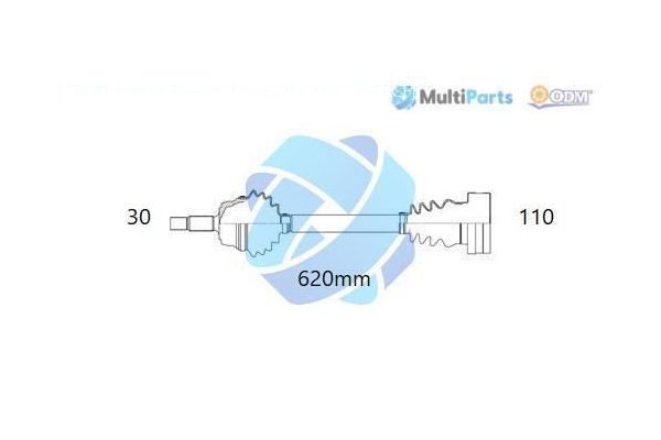Aks Komple Ön Sağ veya Sol Alfa Romeo Giulia (952)(2016->)  FIAT ORJINAL 50549849