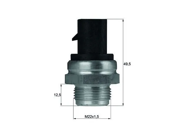 Fan Müşürü  MAHLE TSW 12D