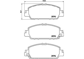 Fren Disk Balata Ön BREMBO P 28 077  45022T2GA00 45022T2GA01 45022T2MT00 45022T2MT01 45022T3VA00 45022T3VA01 45022T3VA02 45022T3ZA01 45022T4NH01 45022T6AJ00 45022T6DH01 45022T6MH02 45022T7WA01 45022T8MG00 45022T8MG01 45022TVAA00 45022T4NH10 45022T6DH10 45022T6DH11 45022T7WA00 45022T6DH00
