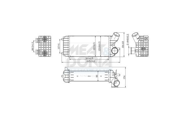 Turbo Radyatörü  MAHLE CI 246 000P