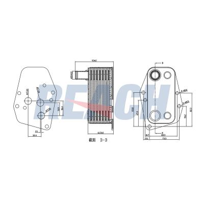 Motor Yağ Soğutucu  BMW 1 Serisi Sedan 3/5 Kapı (E81/E87)(2004->)  MAHLE CLC 154 000S