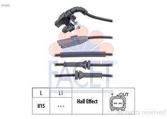 Abs Sensörü Arka Sağ veya Sol TRITON TRN0110  4545K8 9674195780 96 741 957 80 4545J7 4545 J7 4545 K8