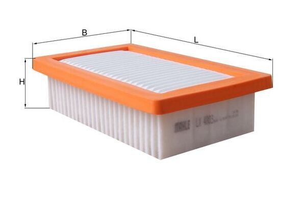 Hava Filtresi  Nissan Juke (F16)(09.2019->)  MAHLE LX 4803