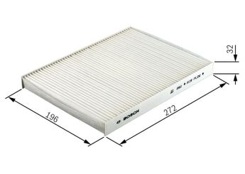 Polen Filtresi  BOSCH 1 987 432 405  PCK8198 2C2Z32298 02C2Z32298 C2Z32298 6G9N180543BA 6G9N19N619BA LR000899 LR000901 LR019192 LR019589 LR039612 LR039621 LR056138 30733893 30767024 31366123 31390880