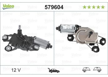 Silecek Mekanizma Motoru Arka VALEO 579604  6L6955711B 6L6955711D