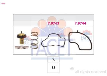 Termostat  FROW 194.1405.001  1648019380 1769055P00 55254237 55271191 55275654 68275168AA 68294290AA 68332443AA K68275168AA K68294290AA K68332443AA 17690-55P00 1769055P00000 17690-55P00-000