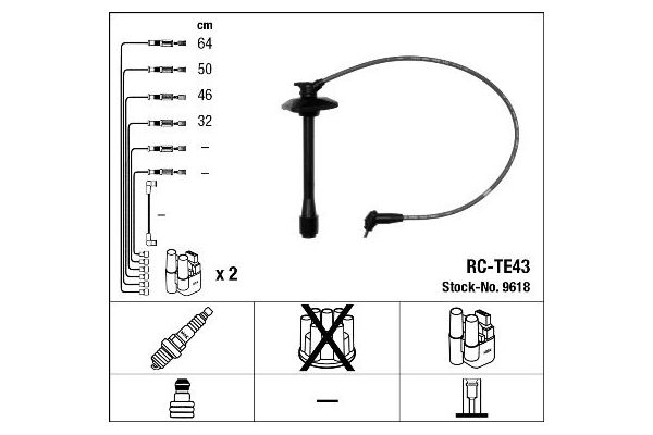 Buji Kablosu  NGK 9618