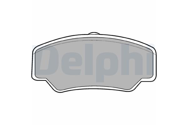 Fren Disk Balata Ön Ford Transit P.Van (CY/DY)(1986->1992)  DELPHI LP488