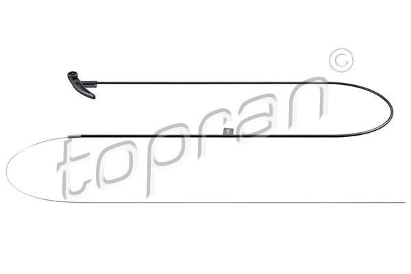 Motor Kaput Açma Teli  Audi 80 (811/813)(08.1978->)  TOPRAN 104 170