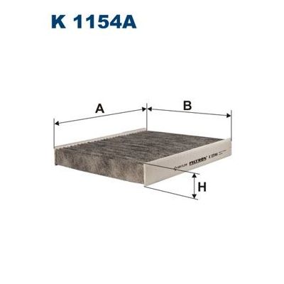 Polen Filtresi  Ford Kuga (CBV)(2008->)  FILTRON K 1154A