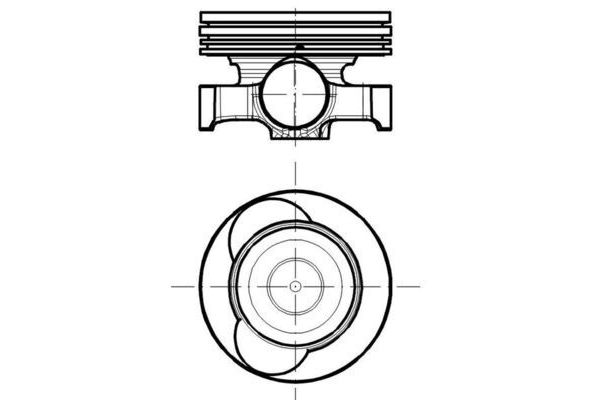 Piston  NÜRAL 8775660STD000G