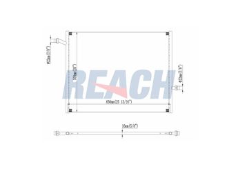 Su Radyatörü  MGA 87063  A0995003603 995003603 0995003603