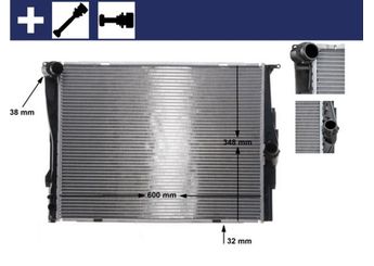 Su Radyatörü  MAHLE CR 1088 000S  PCC000100 PCC000101 17117521046 17117553111 7521046 7 521 046 7553111 7 553 111 17 11 7 521 046 17 11 7 553 111