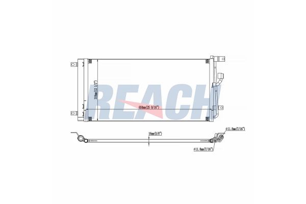 Klima Radyatörü  Chevrolet Captiva (2006->)  ORİS CCH031016