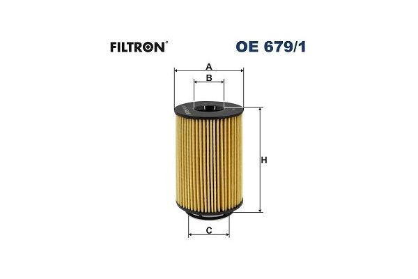 Yağ Filtresi  BMW M6 Serisi Gran Coupe (F06)(2013->)  FILTRON OE 679/1