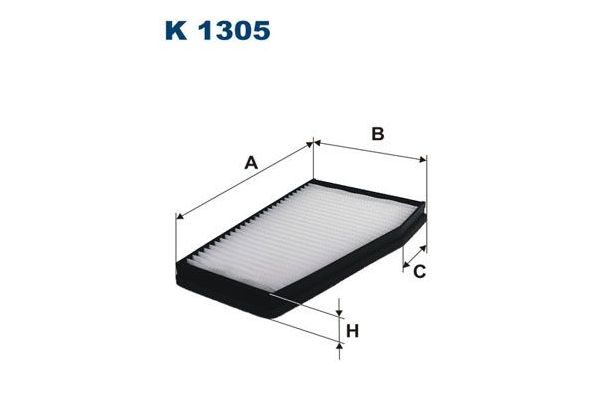 Polen Filtresi  Chevrolet Evanda (2005->)  FILTRON K 1305