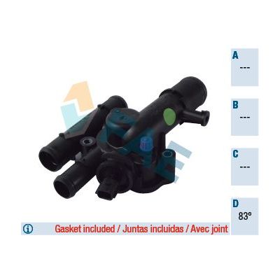 Termostat  Renault Megane II Coupe / Cabrio (09.2003->)  FAE 5307183