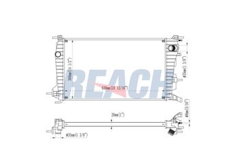 Su Radyatörü  RENAULT ORJINAL 497308518R  214100068R 21410-0068R