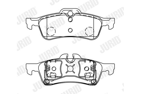 Fren Disk Balata Arka MINI Mini (R50,R53)(2001->)  JURID 573056J