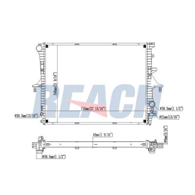 Su Radyatörü  BEHR 8MK 376 718-784