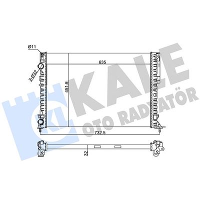 Su Radyatörü  KALE 162600