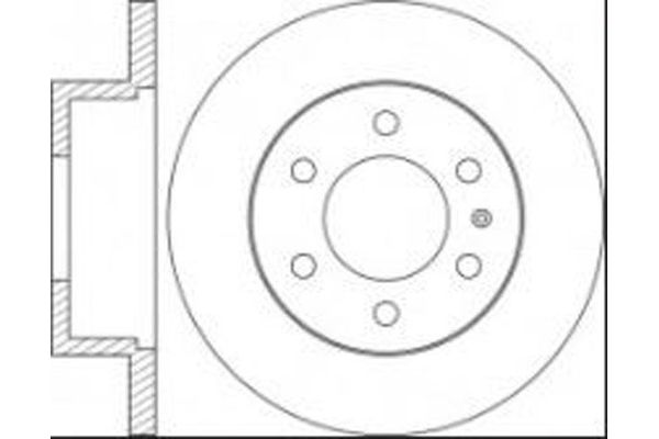 Fren Disk Ayna Arka Sağ ve Sol BRAXIS AE1017