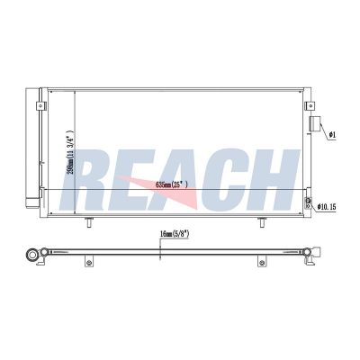 Klima Radyatörü  Subaru Impreza (G13)(2013->)  DELPHI CF20378