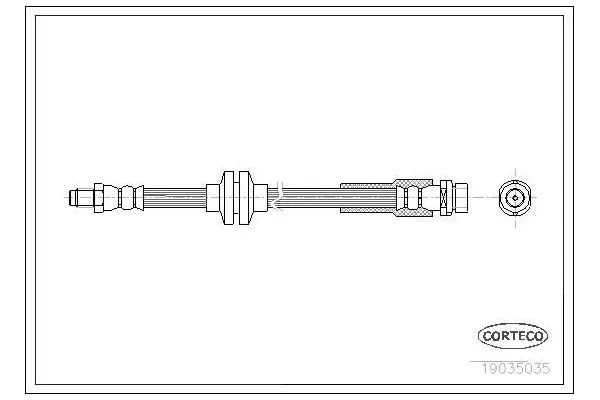 Fren Hortumu Arka Sağ veya Sol ASPART 3HOS1541