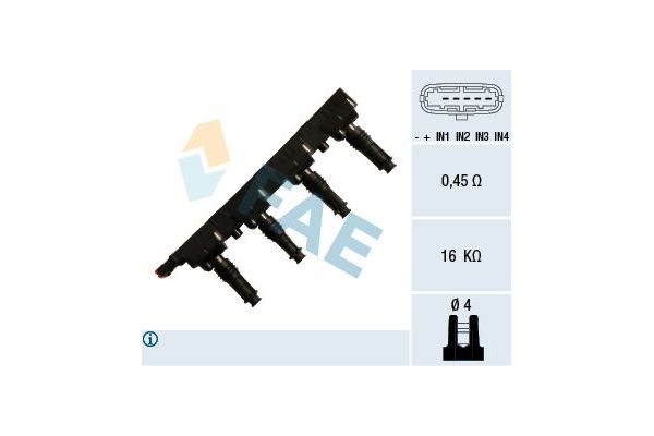 Ateşleme Bobini  FITPART FIT12005203O