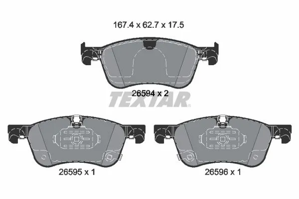 Fren Disk Balata Ön Nissan Qashqai (J12)(03.2021->)  OTOZONE FDO1028