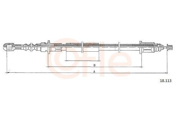 Debriyaj Teli  CAVO 6801 610