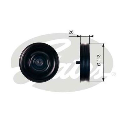 Vantilatör Kayış Gergi Rulmanı  Hyundai Accent (LC)(2000->)  GATES T36411